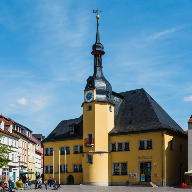 Kommunaldarlehen (im Bild ist das Rathaus in Apolda zu sehen)